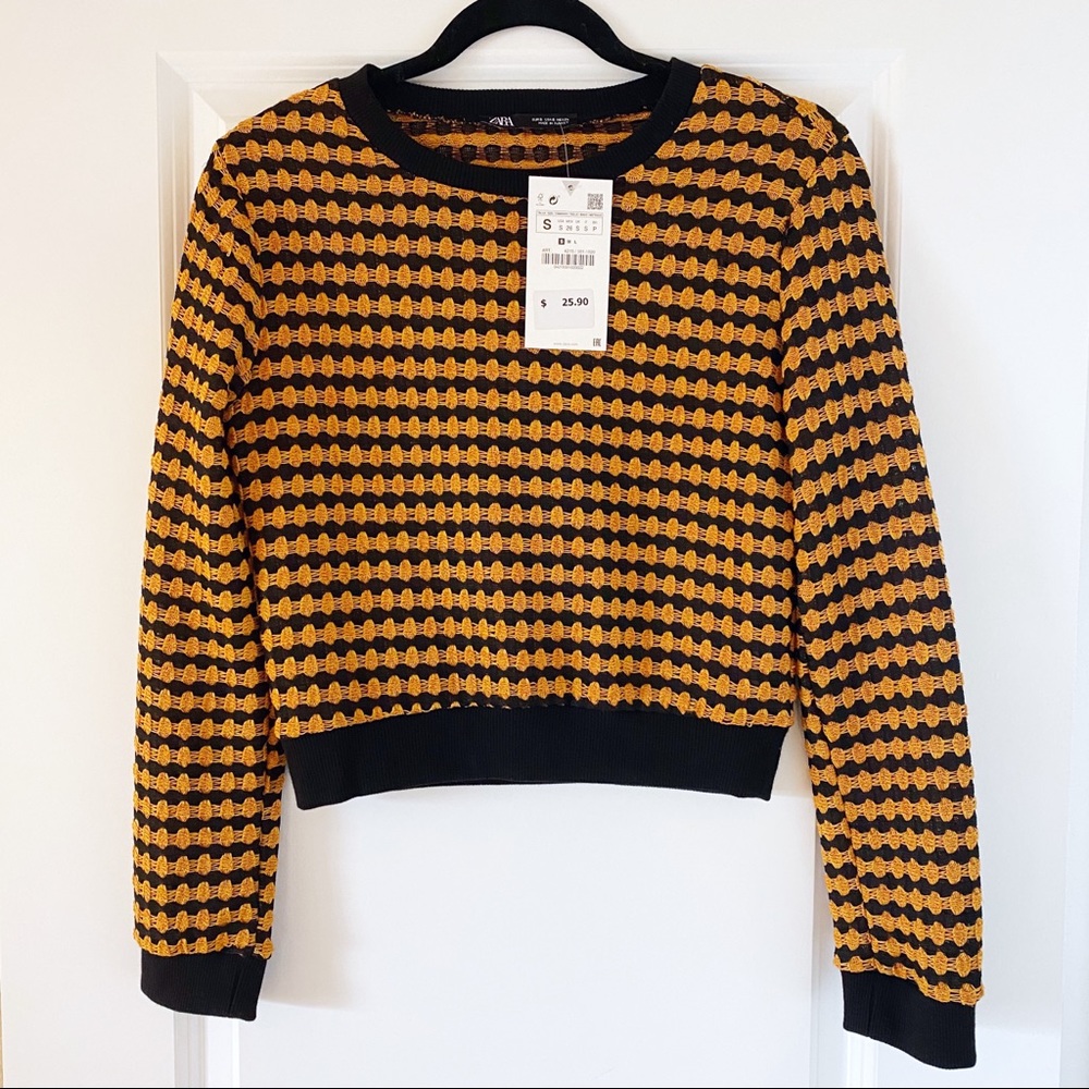 Zara Crop Top Sweater